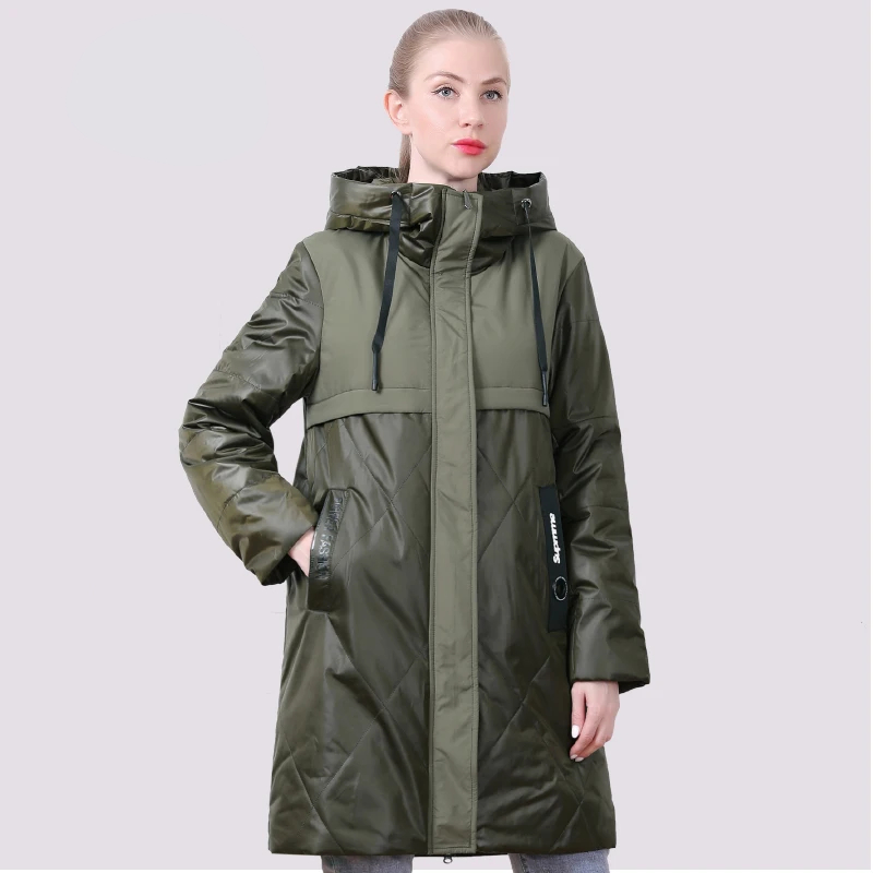 0-0b821b.jpeg femme portant une Parka imperméable femme oversize longue verte