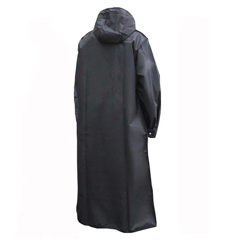 Parka imperméable homme longue avec capuche - S