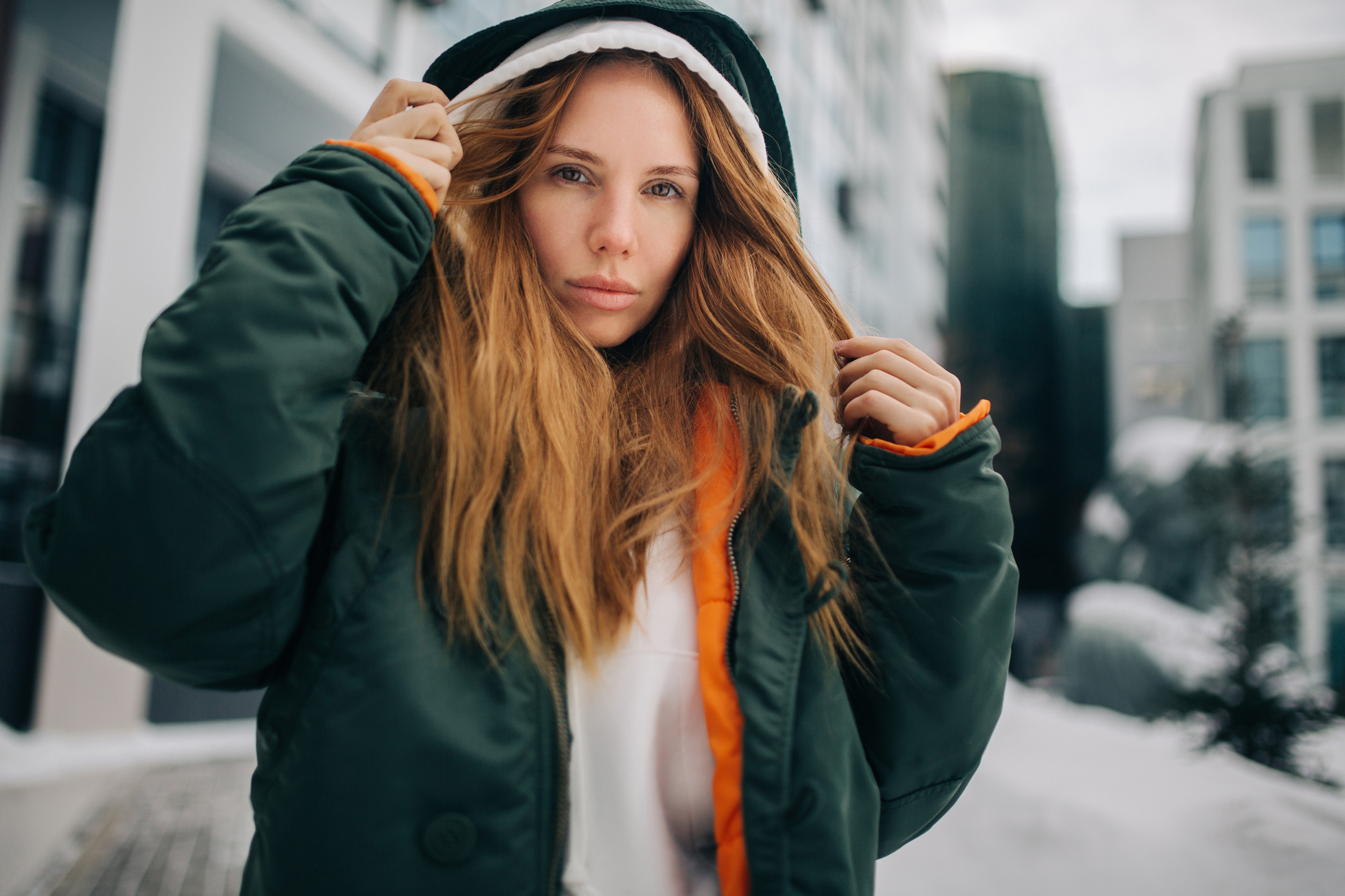 Parka femme pour l'hiver